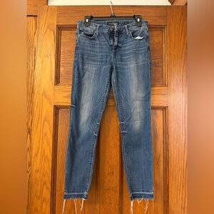 Lucky Brand Distressed Blue Skinny Jeans